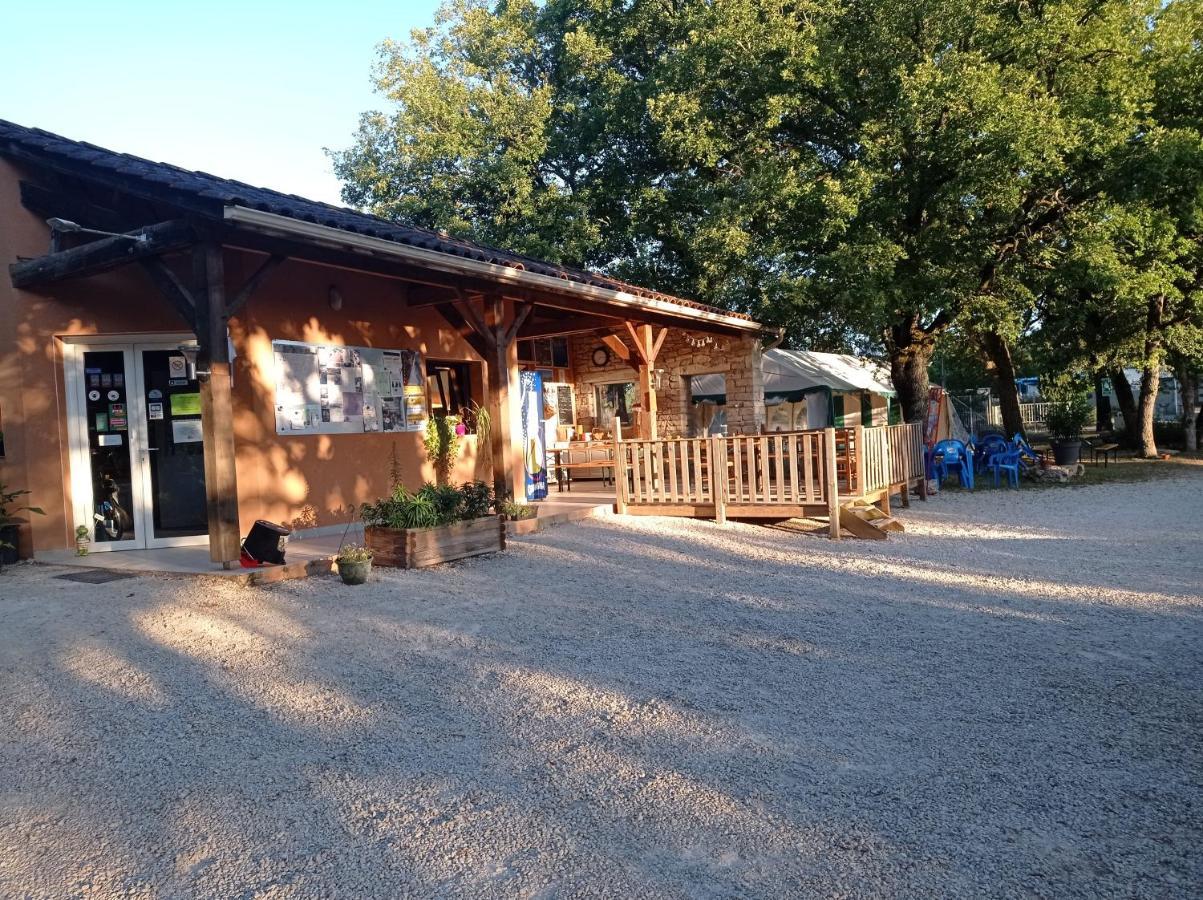 Camping Le Bel Air Mobil Home Le Palmier 4 Personnes Limogne-en-Quercy 外观 照片