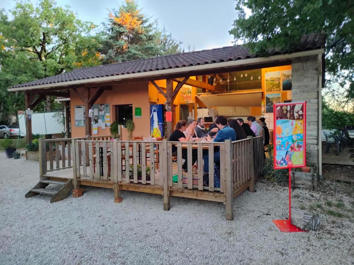 Camping Le Bel Air Mobil Home Le Palmier 4 Personnes Limogne-en-Quercy 外观 照片